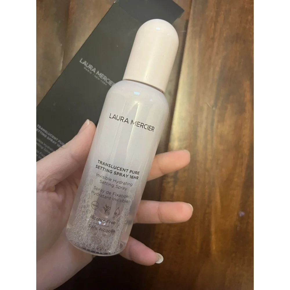 LAURA MERCIER Translucent Pure Setting Spray 16HR Full-Size 3.4 oz New In Box